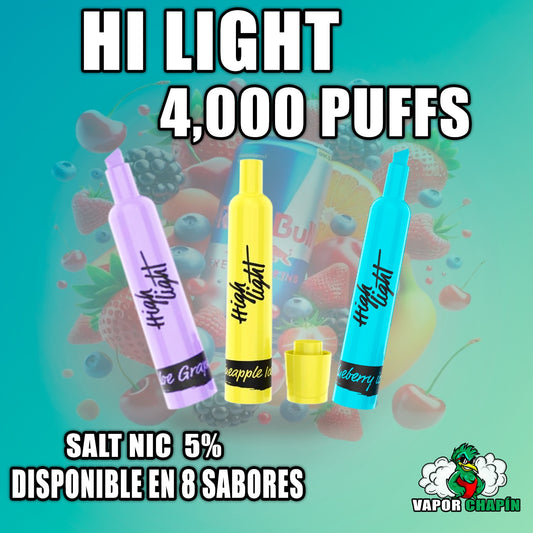 Hi light 4,000 PUFFS