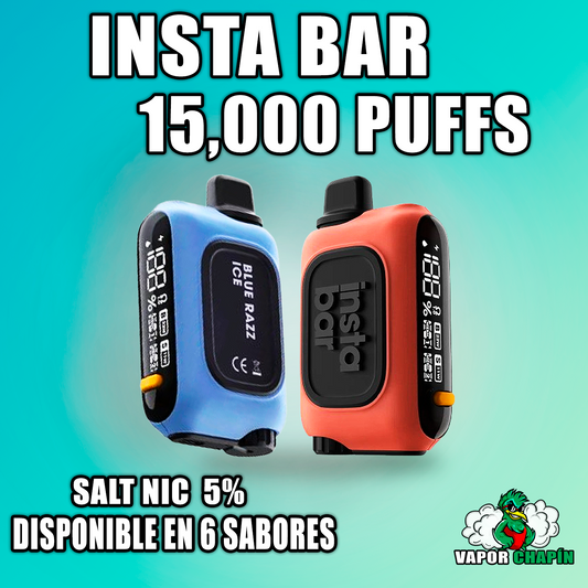 Insta Bar 15,000 PUFFS